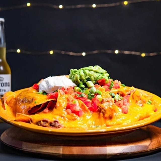 Nachos El Mirador.